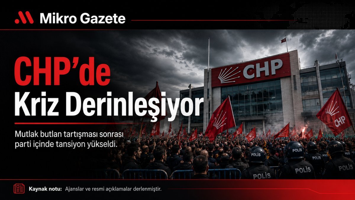 CHP’de “mutlak butlan” sonrası tansiyon yükseldi