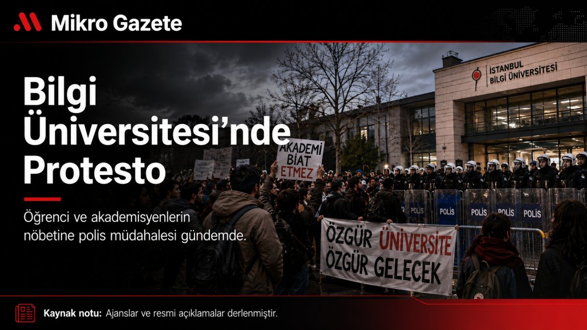 Bilgi Üniversitesi’nde kapatma kararına tepki büyüdü