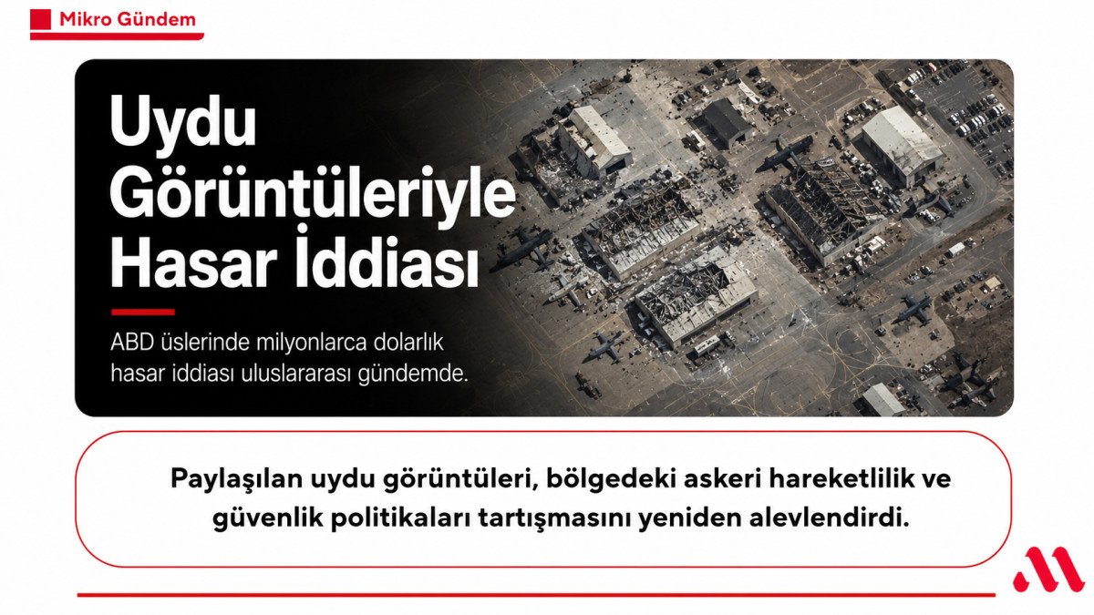 Uydu Görüntüleri ABD Üslerindeki Hasarı Gündeme Taşıdı
