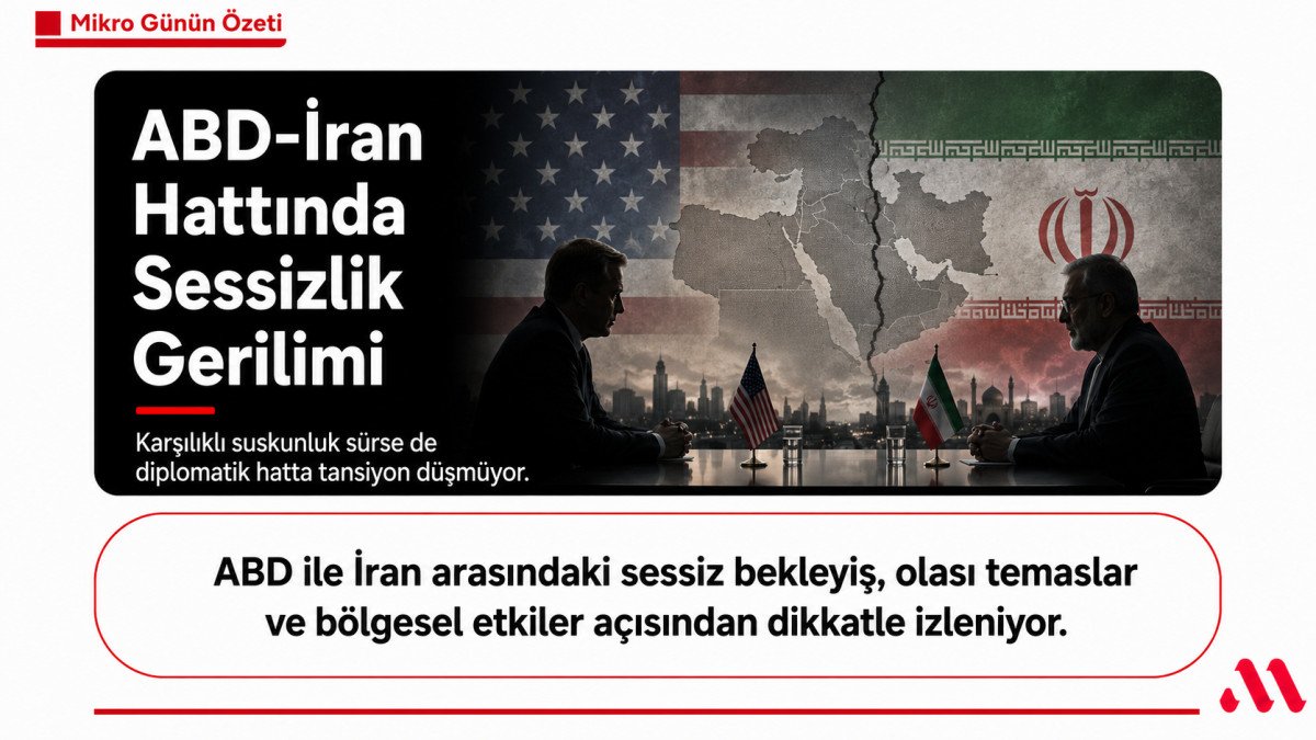 ABD-İran Hattında Sessizlik Gerilimi