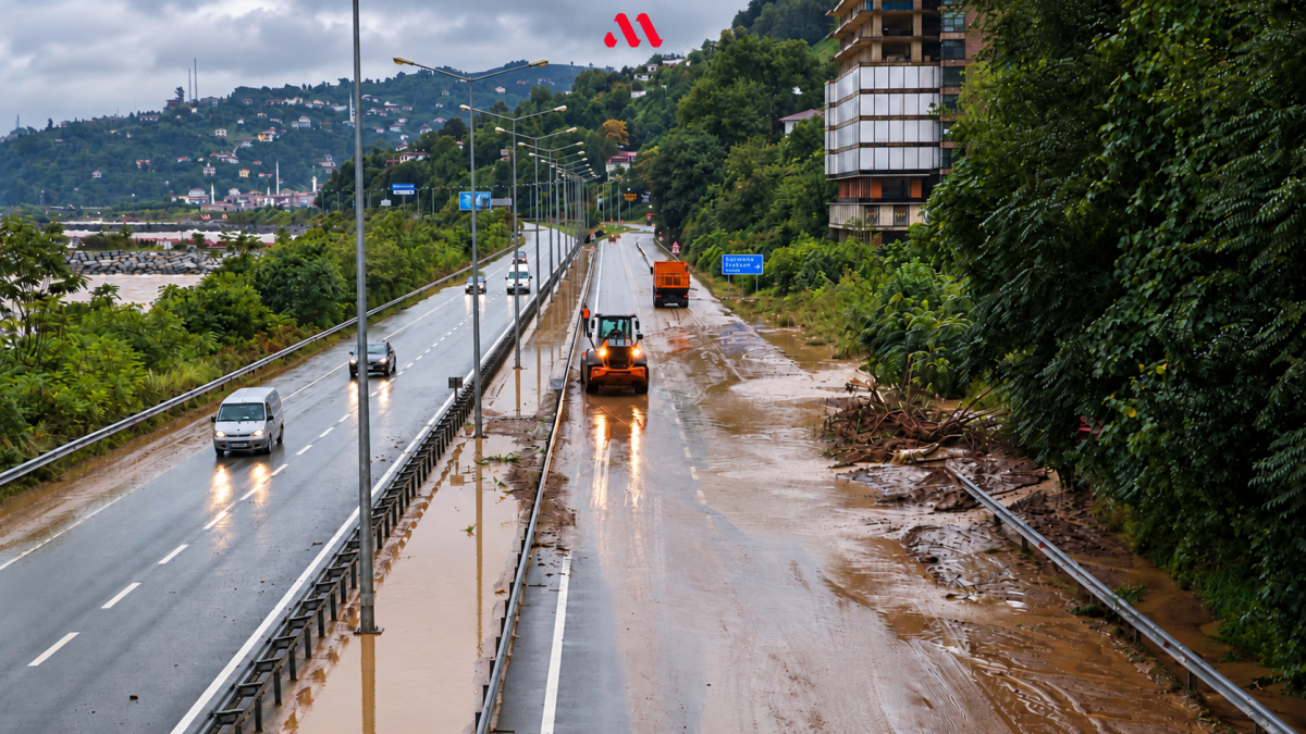 Rize ve Trabzon’da Sel ve Heyelan: Evler Tahliye Edildi