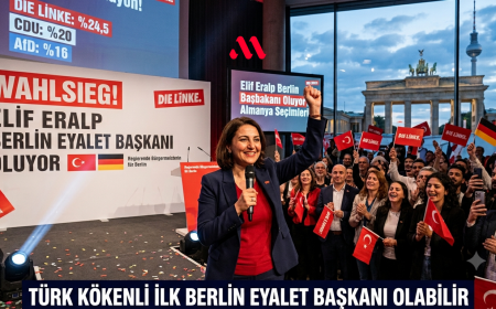 Almanya'da Tarihi Seçim: Elif Eralp Berlin Eyalet Başbakanı Olmaya Çok Yakın