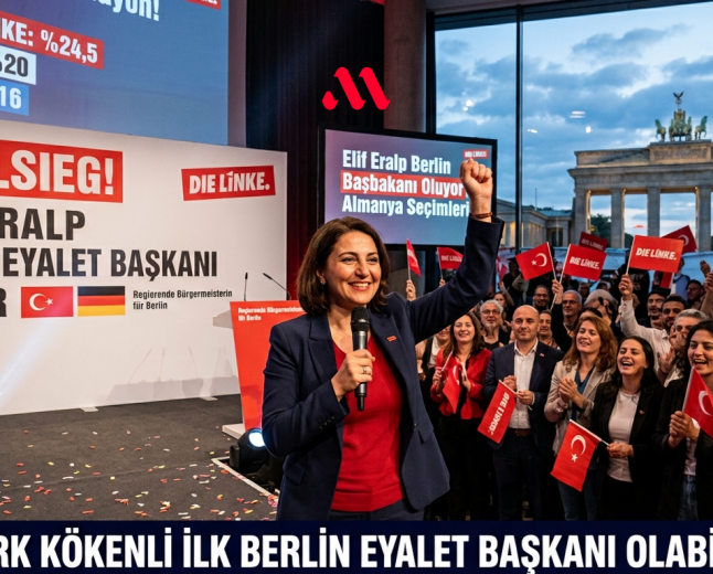 Almanya'da Tarihi Seçim: Elif Eralp Berlin Eyalet Başbakanı Olmaya Çok Yakın